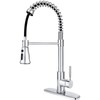 EHHXTXFWA Kitchen Faucet with Pull Down Sprayer, 3-Function Spring Pull
