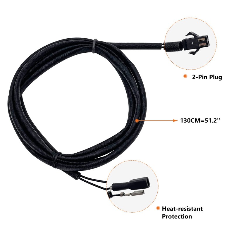 Replacement for Masterbuilt Hopper Lid/Door Switch & Electric Wire Kit,