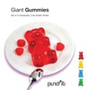 Pund'it Giant Gummy Bear Mold, Set of 4 Big Gummy