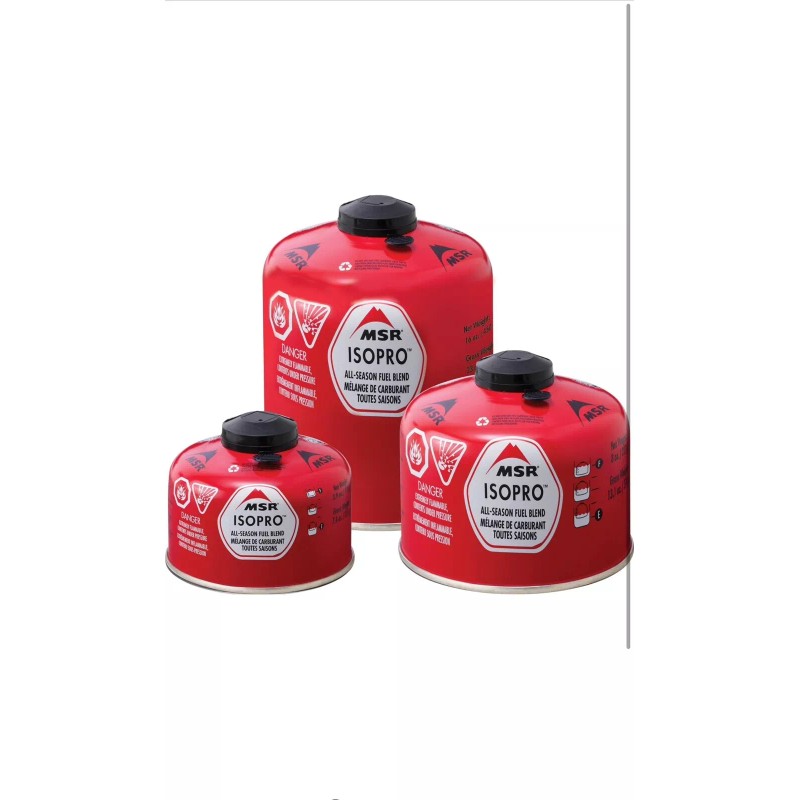 MSR IsoPro Fuel Canister for Backpacking and Camping Stoves, 8oz