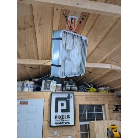 Undisclosed Box Fan Filter Clips for 20x20 Furnace Filters - Lasko Fans - 1inch Seal (8pcs)