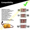 ELB B001 ELBB001 ELB-B001 AA900MAH 3.6v 900mAh Exit Sign Emergency