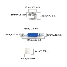 50 Sets Upgrade 3 in i Furniture Connection Kits, Furniture Fastener Screws Lock Nut, Cam Fitting with Dowel Pre-Inserted Bolts,Dowel Cam Screws Connectors for Bookcase,Wardrobe Board and Cabinet