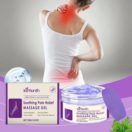 Ximonth Joint Care Gel Knee Lumbar Shoulder Neck Muscle Pain Care Massage Cream Gel - Specification: 2 Counts（Buy 1 get 1）