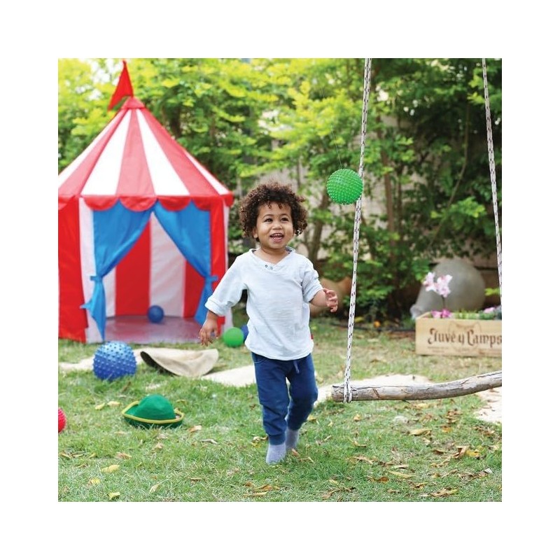 Edushape Sensory Ball for Baby - 7” Solid Primary Color