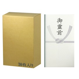 Suzuki Paperwork S-3426 Uncongratulatory Bags, Gold Seal, Natural Color, Honfolding Tado, Goshimae, Pack of 30