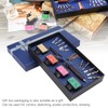 Dip Pen 4-Color Wood Pole Fountain Pen with Replaceable Nib