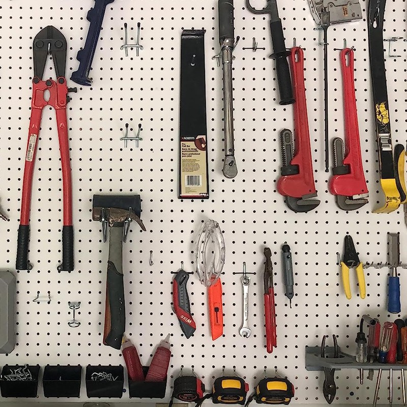 INCLY Pegboard Hooks Set for Hanging Tools, 206PCS Heavy Duty