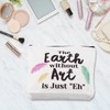 JEFBFBWE Makeup Bag for Art Teacher,Gifts for Artists Women,Art Teacher