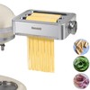 Eascandy All Metal Pasta Maker Attachment for KitchenAid, 3 In