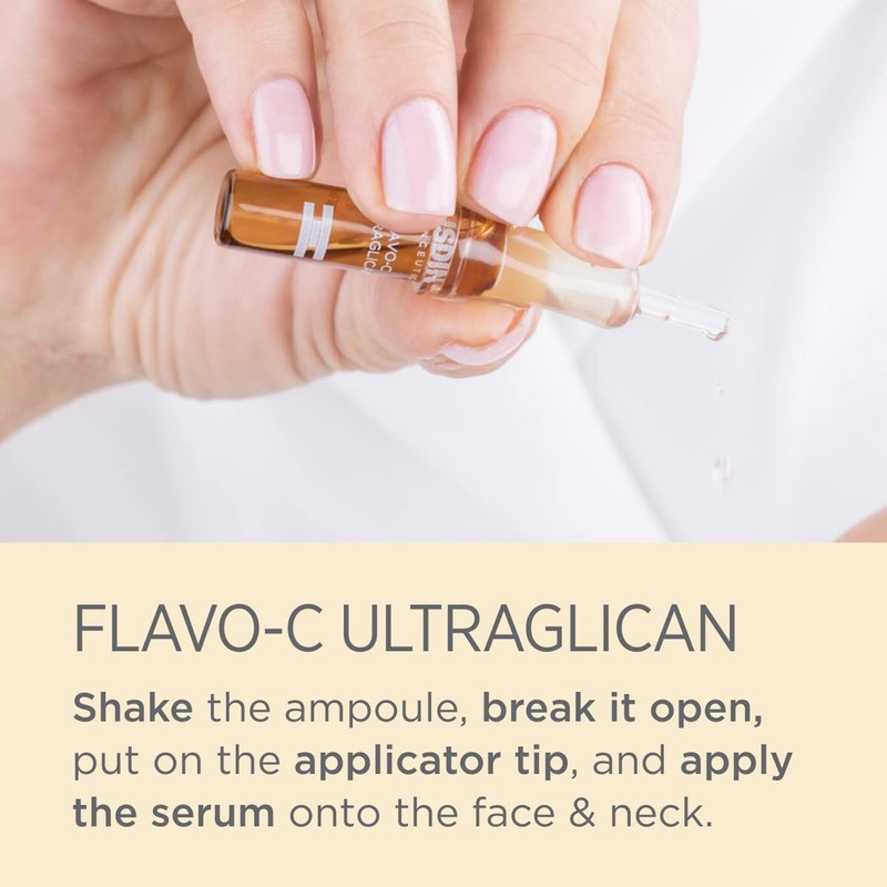 ISDIN Isdinceutics Flavo-C Ultraglican Antioxidant Day Serum (30 ampoules)