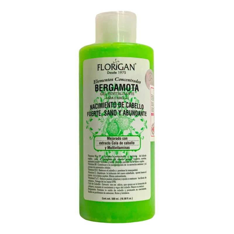Bergamota Kit: Shampoo, Tónico Y Gel Florigan® 3 Piezas