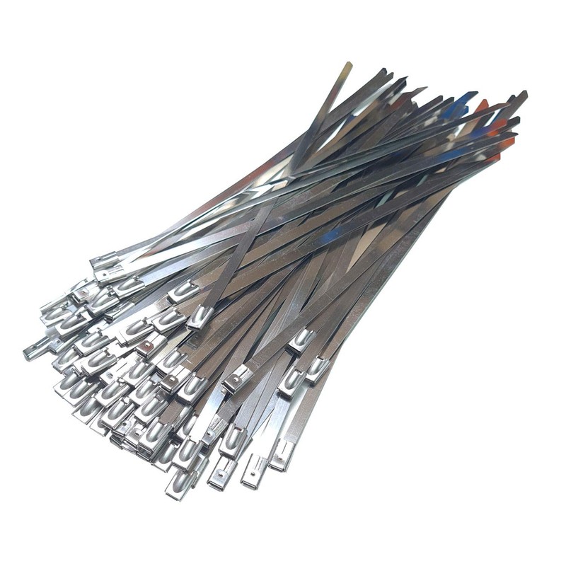 V2A 304 Stainless Steel Cable Ties 200 mm x 4.6