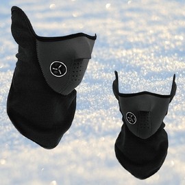 Winter Bandana Sports Neck Warmer Winter Mask Sports Neck Warmer/Red 3ea