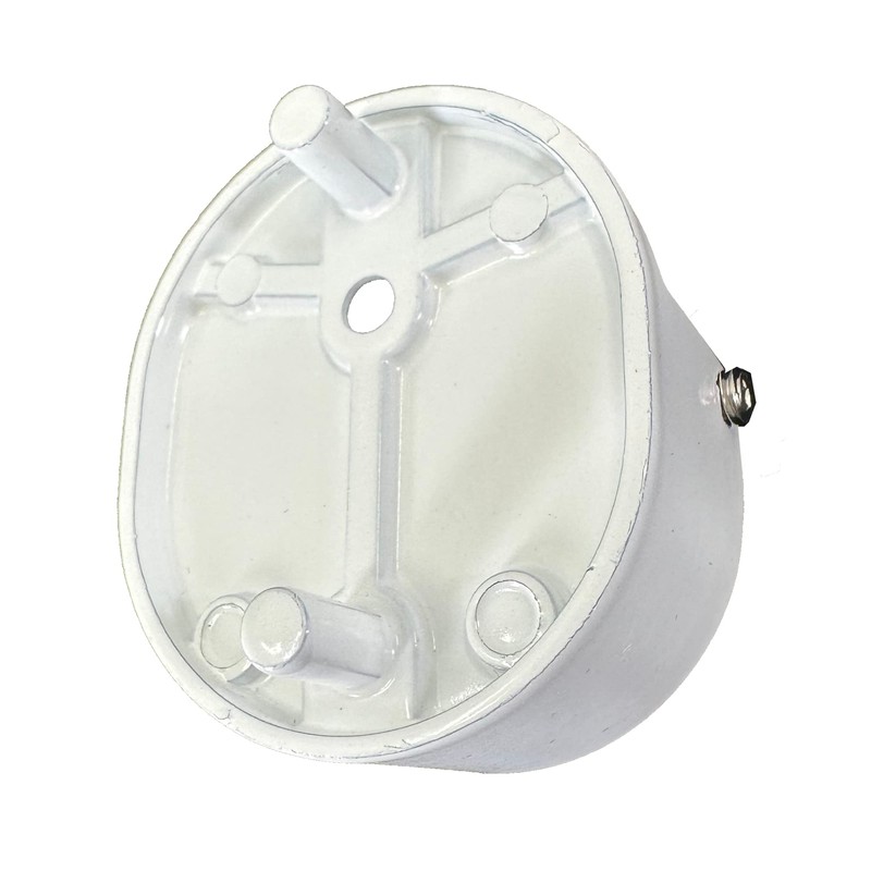 Desunia Closet Rod Support Flanges with Rear Pin | Heavy