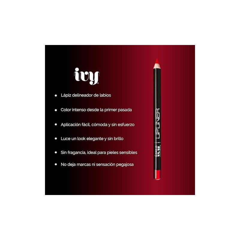 Set viral Lapiz Delineador Labial Mate IVY Lip Oil Bissu