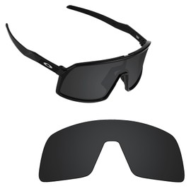Alphax Stealth Black Polarized Replacement Lenses for Oakley Sutro S OO9462