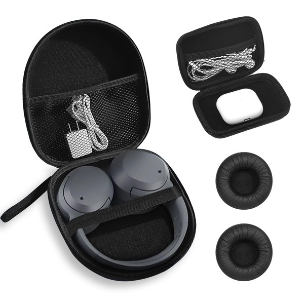 GOTRUST Headphones Bag Over Ear, Universal Headset Hard Shell Storage