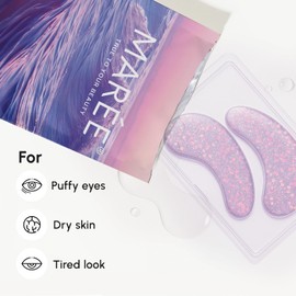 MAREE Eye Gels - Violet Under Eye Gels with Marine Collagen and Grape Extract
