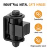 4 Pack Heavy Duty Sealed Bearing Gate Hinge, Weld onto