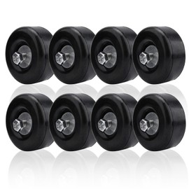 Heavy Duty Rubber Anti Vibration feet Reduce Noise 1 x 2.5 inch 8-Piece Set, Suitable for high-Pressure Cleaning Machines and generators, air compressors, Pumps