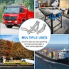 202PCS Hitch Pins Clip Pins, Linch and PTO Pins for