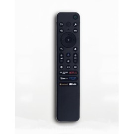 RMF-TX920U Mando a distancia con voz para Sony Smart TV, Reemplazo con retroiluminación para Sony Bravia 7, Bravia 8, Bravia 9, TV 2024