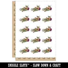 Book Wyrm Bookworm Reading Dragon Temporary Tattoo Water Resistant Fake Body Art Set Collection - 15 2" Tattoos (1 Sheet)