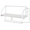 Farmhouse Wood Paper Towel Holder Under Cabinet Wall Mount Paper