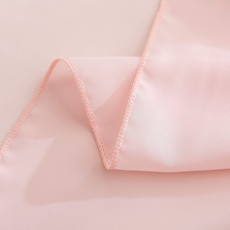 CHUQING Table Runner Pink 70 cm x 3 m Chiffon