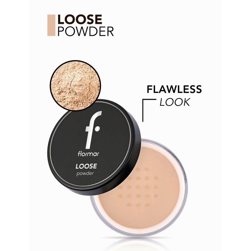 Flormar Loose Powder 003 Medium Sand – Mattierendes & Langanhaltendes