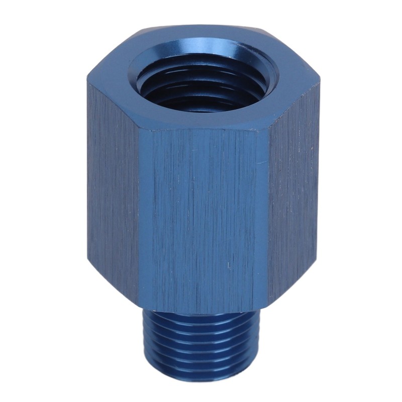 1Pair Pipe Fitting Adapter Blue Perfect Sealing Rustproof 1/8 NPT