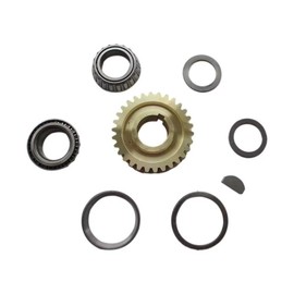 Lawn Mower Hose Tiller Worm Gear Repair Kit Fit for Troy Bilt Horse Tiller GW-11527,GW-1064, Tine Shaft Gear & Bearing Kit Fit for MTD TroyBilt GW11527,1064 Updated Version