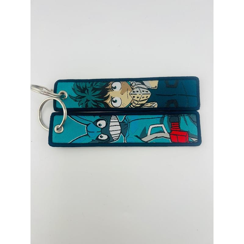 My Hero Embroidery Keychain - Style: Chizome Akaguro “Stain”