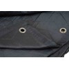 Mytee Products Small Black Sound Dampening Blanket with Grommets -
