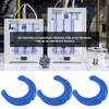 YINETTECH 10 Sets Tube Coupling Collet Clamp Clip Kit for