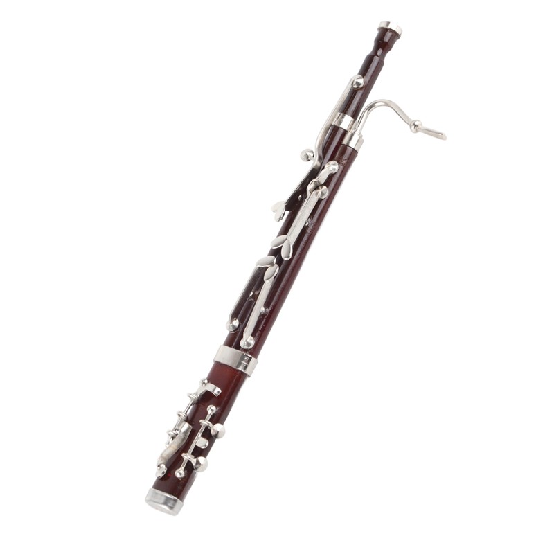 Basson Ornaments Miniature Decoration Mini Musical Instrument Model Gift Craft