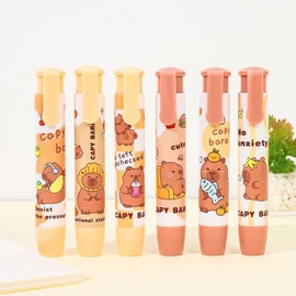 Altaroo Capybara Eraser Pens, Capybara, Kneading Eraser Rubber, Eraser Pen, Cute Cartoon, Suitable for Students, Boys and Girls for Drawing and Writing