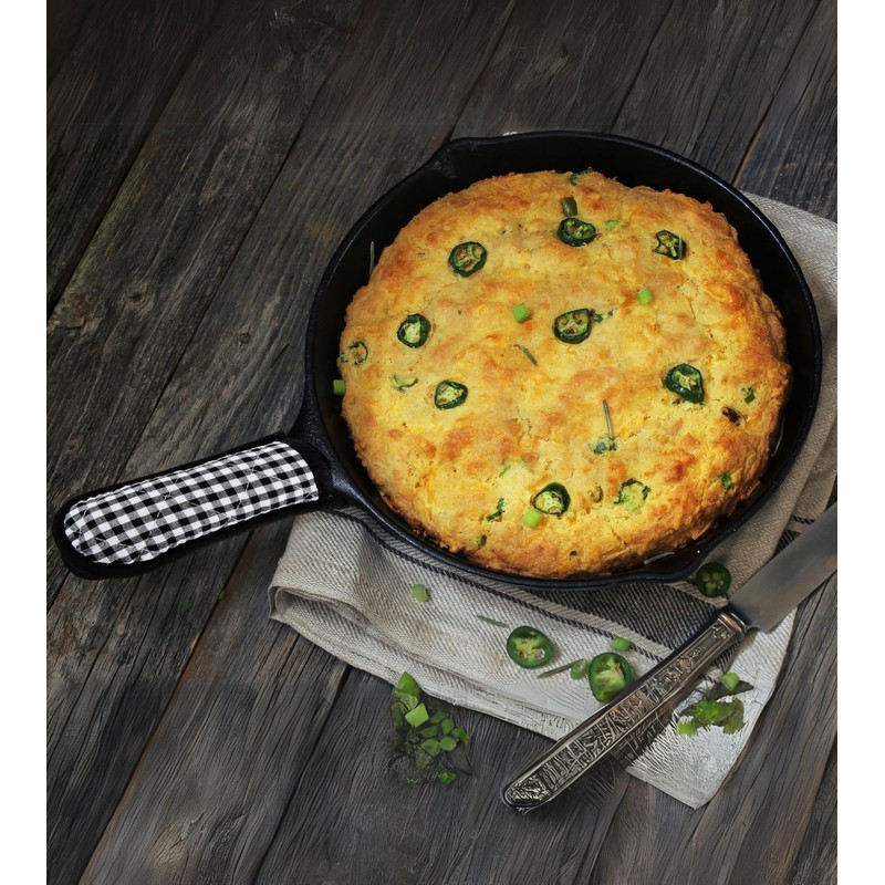cobalt planet Skillet Handle Cover Pan Handle Cover Pot Holder