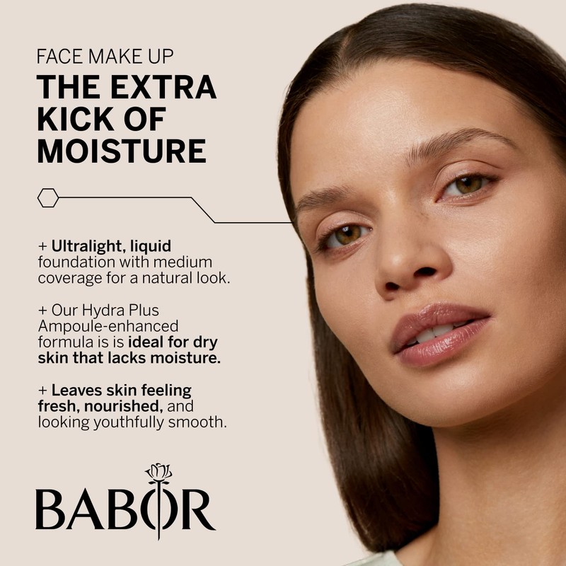 BABOR MAKE UP Hydra Liquid Foundation Medium Coverage Liquid Foundation