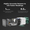 qingping Air Quality Monitor, Compatible with Apple HomeKit, Wi-Fi Connection,
