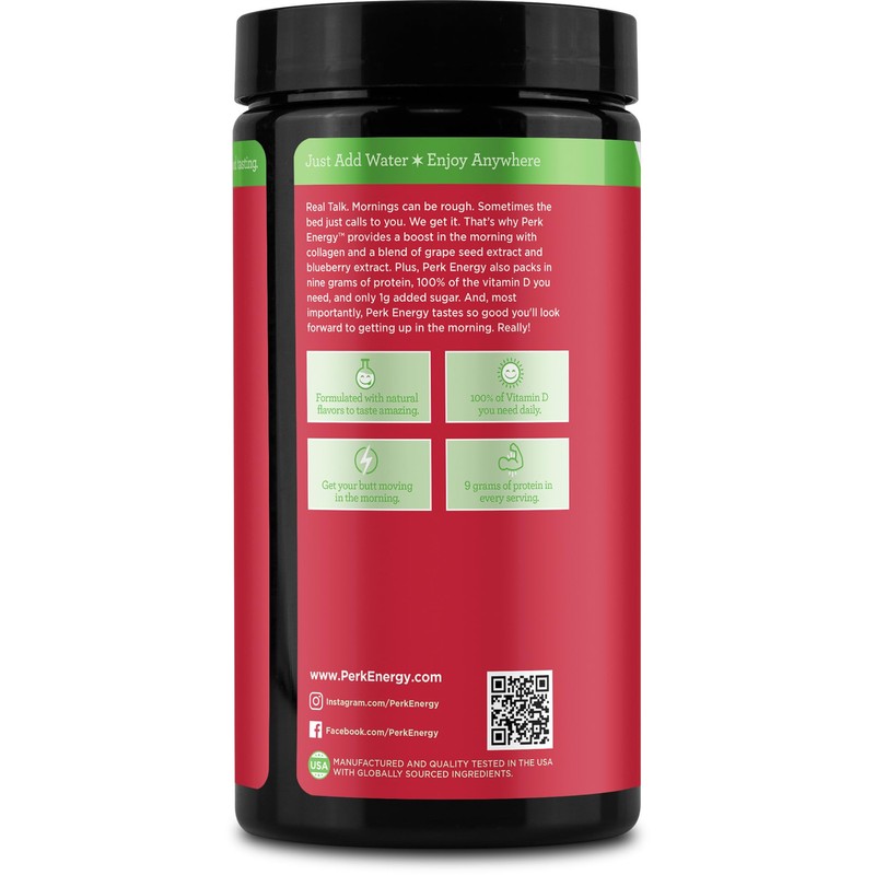Perk Energy Original Mexican Hot Chocolate 20 Servings - Gluten