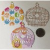 Craft-N-Shed,Handmade ORNAMENTAL BIRDHOUSE Die-Cuts (6pc)Approx.2-