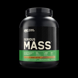 Optimum Nutrition, Serious Mass, 50g Protein Powder - Chocolate Peanut Butter, 6lb