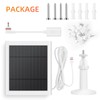 Paodekua Solar Panel for Ring Camera, 2 Pack 4W Solar