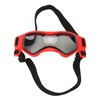 Dog Goggles Soft Silicone Frame Adjustable Dog UV Protection Sunglasses