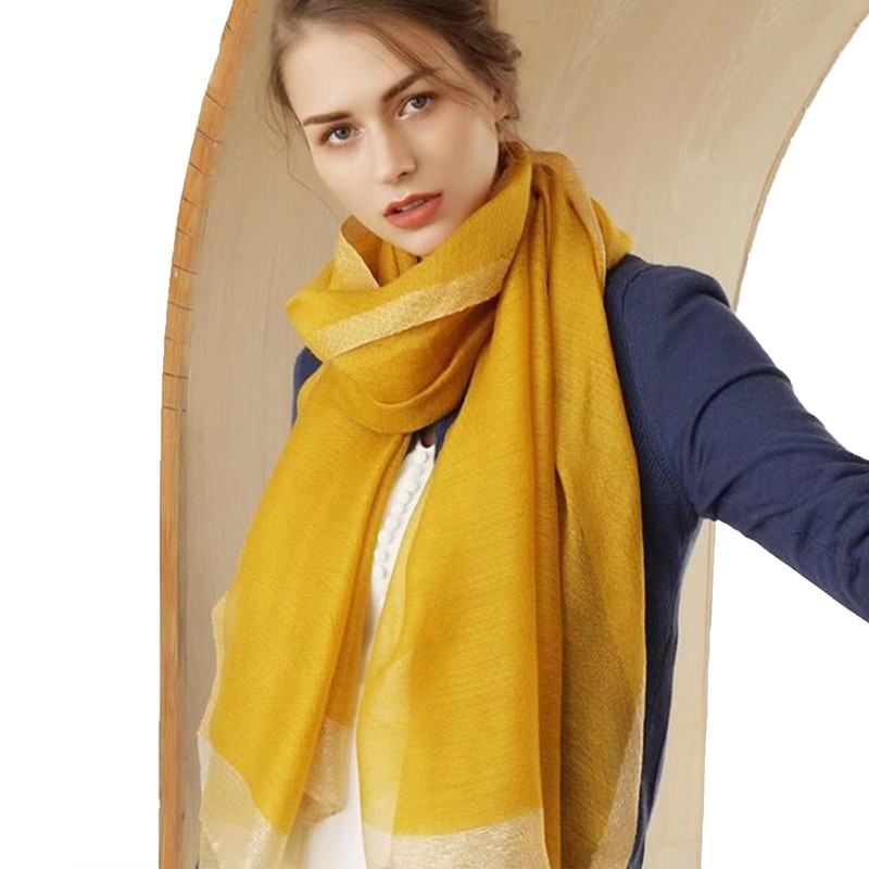 JL Elegant Scarf, Large, UV Blocking Scarf, Thin, Protects Against