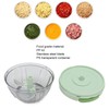 400ml Multifunction Meat Grinder Manual Fruit Vegetable Nuts Herbs Chopper