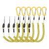 PATIKIL Coiled Lanyards with Buckle 47 Inch, 6 Pcs Retractable