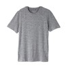 Men’s Open-Back Adaptive Active T-Shirt - Heather Grey MED
